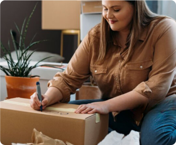 Color Coded Moving Labels for Quick Identification