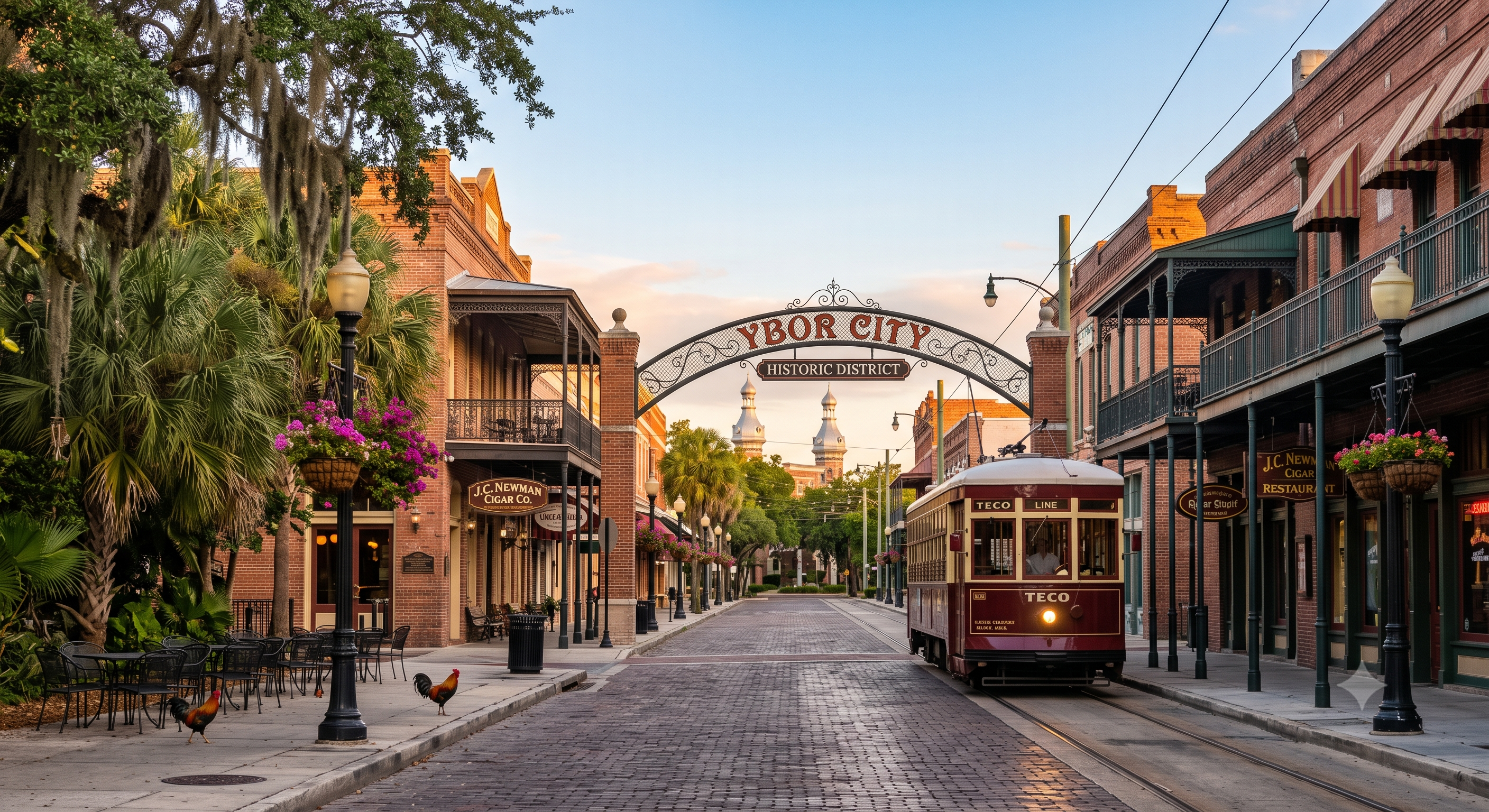 Professional movers loading a truck in Tampa, Florida